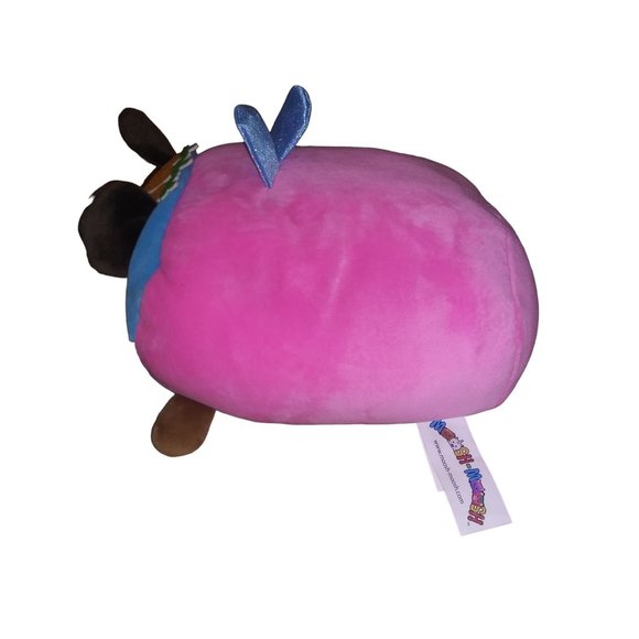 CREATOLOGY Moosh Moosh MAIA PINK EASTER BUNNY PILLOW Stuffed 8 Inch Plush - Picture 2 of 10